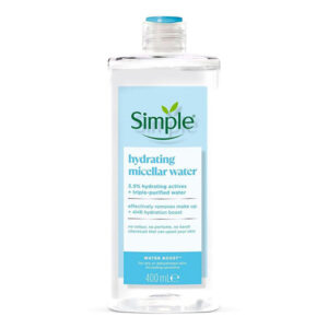 میسلار واتر آبرسان سیمپل Simple Hydrating Micellar Water 400Ml