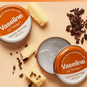بالم لب کره کاکائو وازلین vaseline balm cocoa