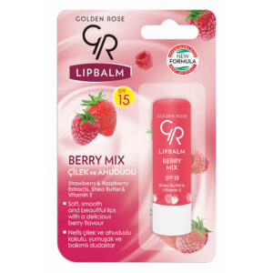 بالم لب گلدن رز مدل میکس بری با SPF15