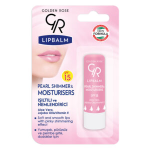 بالم لب براق کننده و مرطوب کننده گلدن رز با SPF15