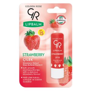 بالم لب توت فرنگی گلدن رز با SPF15