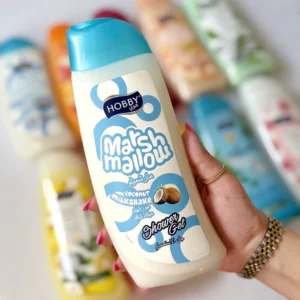 شامپو بدن هوبی مدل Marsh Mallow با رایحه نارگیل