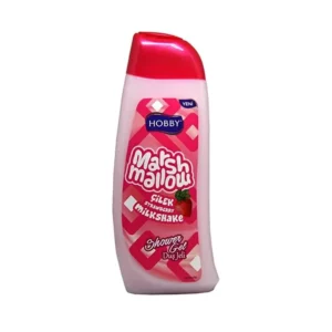 امپو بدن هوبی مدل Marshmallow حاوی عصاره توت فرنگی ۵۰۰ میل