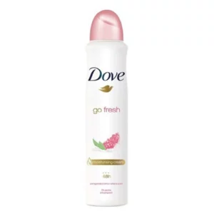 اسپری ضد تعریق 48 ساعته داو با رایحه انار و علف لیمو مدل GO FRESH حجم 250 میل