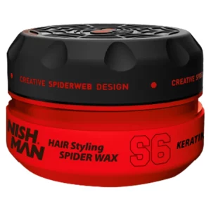 واکس مو نیشمن سری Spider مدل Keratin Fiber S6 حجم 150 میلی لیتر